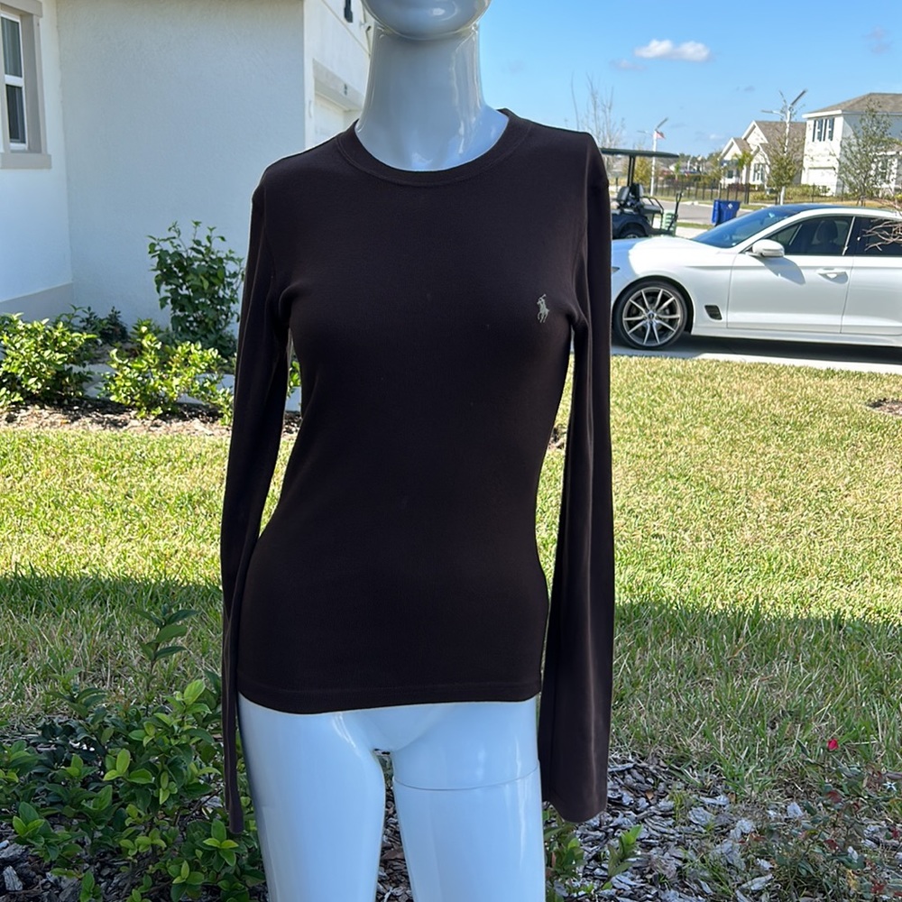 RALPH LAUREN SHIRT TOP SIZE XS